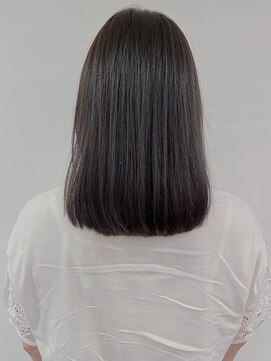 ヘアーサロン ラフリジー(Loufreasy) 【赤みキャンセル白髪染め】イルミナカラーで暗髪うる艶髪に♪