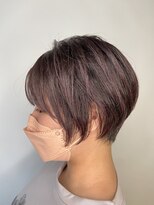 ヘアデザイン ファブロ(hair design FABRO.)&nbsp;－ ショートスタイル × ピンクアッシュ －