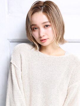 クラッチ トリートメント アンド ヘッドスパ 江坂(CLUTCH) 大人可愛い２０代３０代４０代小顔ハイライトカラー 外国人風B2