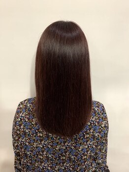 キルシェ(Kirsche)の写真/気になるクセを抑え、日々のお手入れが簡単になるストレートヘアをご提案♪真っ直ぐすぎない自然なStyleに*