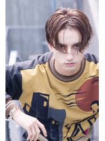 ケアリー 浦和美園(Carelly)&nbsp;ツイストパーマ七三オールバックマッシュウルフスリークショート