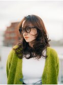 《Agu hair》ニュアンスウェーブ　イルミナベージュ2