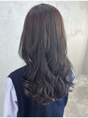 アッシュブラウン_チェリーブラウンフェミニンロング_ba403821