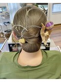 成人式ヘアセット