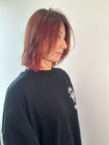 イーストハムアネーロ(EAST HAM anello) 透明感カラー/レッドブラウン