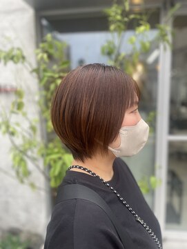 ニト(nito) ショートスタイル×髪質改善酸性ストレート