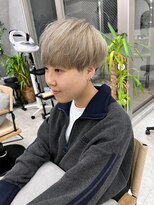 サンド 鹿児島中央(sand)&nbsp;黒髪/グレーベージュ/レイヤーロング/前髪パーマ[鹿児島駅]