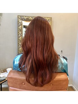 エルムトウキョウ(ELM Tokyo) カシスオレンジカラーでお顔まわりも明るくオシャレ見え