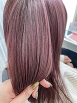 スリールヘア(Sourire hair) 髪質改善トリートメント×ピンクカラー