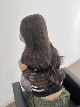 エトバイイオエ(et by ioe) 黒髪/ボブルフ/ネビージュ/小顔/ワンレン/髪質改善/グレージュ