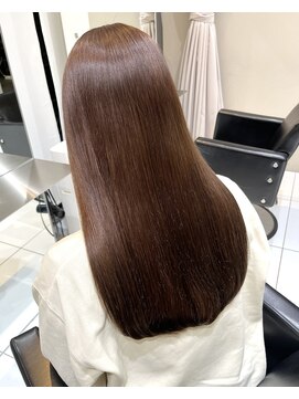 髪質改善酸性ストレート　宇佐見