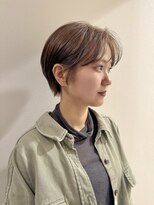 キートスバイガーランド (Kiitos by Garland)&nbsp;大人可愛い小顔マッシュショート/ベージュカラー/吉祥寺