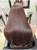 透明感ピンクベージュ