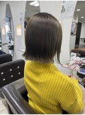 切りっぱなしボブ