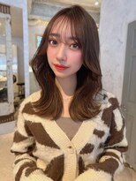 ロンドアリシア 金山(Lond Alexia) 艶髪 髪質改善 ブリーチなしダブルカラー レイヤー 韓国風5205