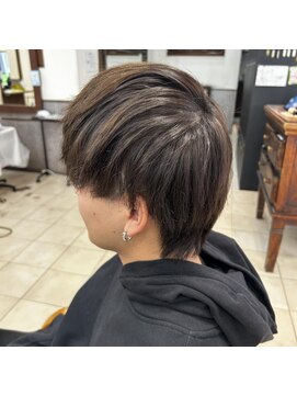 クアトロ グランシュ 川崎店(QUATRO × GranCieux) メンズショートウルフ