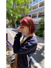 シーン(SCENE) pink bob