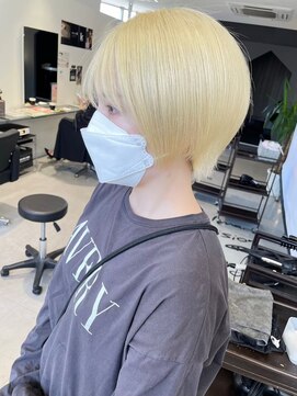 キング 枚方店(K!ng) 縮毛矯正髪質改善ハイライトレイヤーカット枚方美容室エクステ