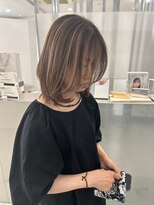 キング(K!ng) 縮毛矯正髪質改善ハイライトレイヤーカット枚方美容室エクステ