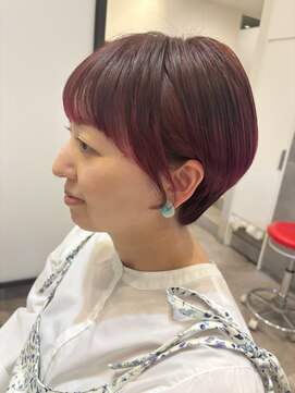 ピンクグラデーションカラー♪