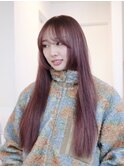 綺麗なベージュに落ちる◎ピンクラベンダー
