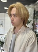 メンズ大人気！ミルクティーベージュ【立川/沙久楽】