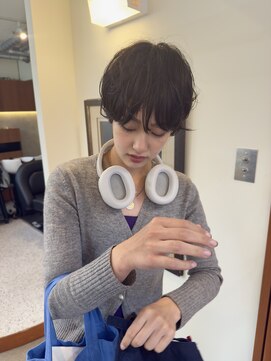 ショートニュアンスパーマ　代々木上原