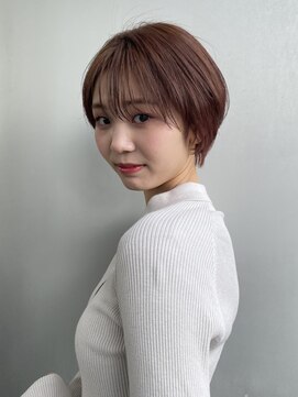 エアー 青山(AIR) 丸みショートセンターパートハンサムショートくびれショート