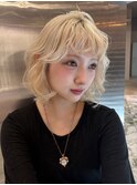 《karin》blonde/名駅/名古屋/名古屋駅/ケアブリーチ/ハイトーン