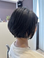 ワイボンドヘアー(Y bond hair)&nbsp;似合わせカット20代30代40代50代ショートボブくびれクセ