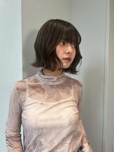 トニーアンドガイ 原宿店(TONI & GUY) 大人可愛いボブ グレージュカラー