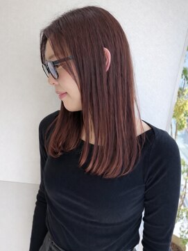 ラック 鎌倉店 (LUCK) 【春カラー】ピンクブラウン×髪質改善ストレート