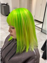 フリーク(FLEEK)&nbsp;ブロンド×デザインカラー