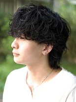 メンズサロン ノード 栄(men’s salon NODE)&nbsp;シャドウパーマ波巻きスパイラルパーマウルフパーマ名古屋駅栄駅