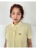 イーノ(ENO)&nbsp;short perm × red brown