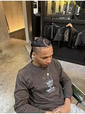 波巻きツイストスパイラルリバースセンターパートニュアンスパR