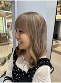 【ブリーチ】ミルクティーグレージュ