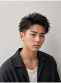 アップバングショート