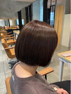 エル バイ ゼノン ビューティー(L by ZENON BEAUTY) ハッシュカット/グレージュ/天王寺/阿倍野