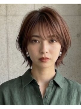 髪質改善サロン WE BE PARSLEY atre 川越店【ウィービーパセリアトレ】 顔まわりの毛流れで小顔を◎結んでも下ろしても可愛いボブ