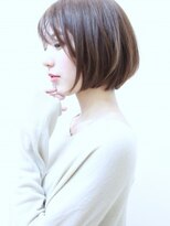 モリオ フロム ロンドン 成増店 【morio成増】大人かわいい♪丸みショートボブ グレージュ