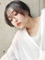 シスタ(SISTA)&nbsp;【SiSTA】シースルーバング×黒髪ショート