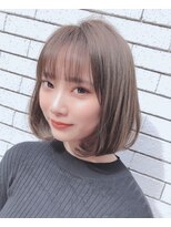 スリークボブ　ナチュラル縮毛矯正ストレート