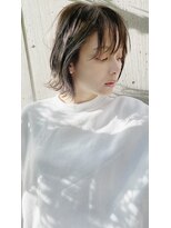 フラミューム たまプラーザ(flammeum)&nbsp;レイヤーボブ×モカブラウン【フラミュームたまプラーザ】