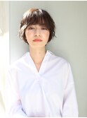 マッシュ｜パーマ｜大人ショートヘア