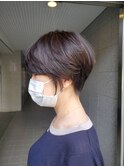 西葛西　似合わせカット　アースカラー　ショート
