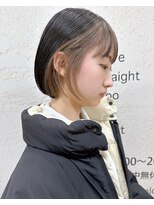 モリオ フロム ロンドン サッポロファクトリー店(morio FROM LONDON)&nbsp;【morio札幌】札幌ボブ　大人かわいい黒髪ボブ　インナーカラー