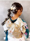 成人式／卒業式 ヘアメイク ヘアセット お客様スタイル