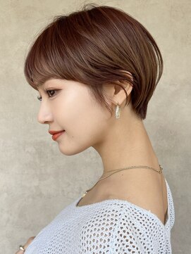 メゾンドイギー(MAISON de IGGY) 大人ガーリーマッシュショート♯チョコレートブラウン