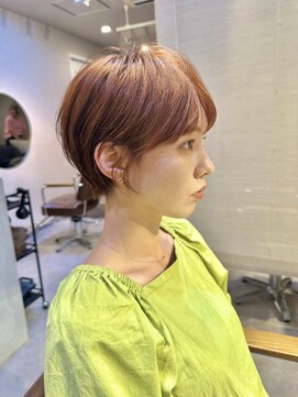ナンバー 六本松(Number) ショートボブ/髪質改善/ハイライト/インナーカラー/脱白髪染め